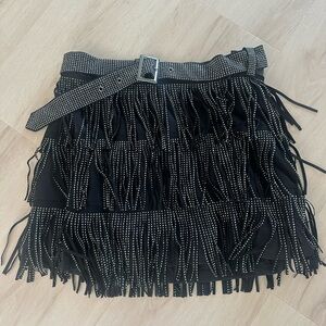 sparkle skirt from blushing brunette